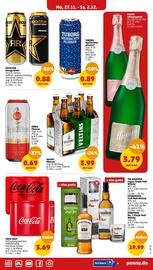 Coca Cola im Penny-Markt Prospekt in Gelsenkirchen Aktueller Penny-Markt Prospekt mit Coca Cola, "Wer günstig will, muss Penny.", Seite 17