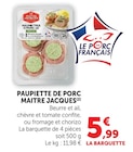 Promo Paupiette de porc à 5,99 € dans le catalogue Super U à Pouxeux