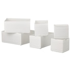 Box 6er-Set weiß Angebote von SKUBB bei IKEA Neubrandenburg für 4,99 €