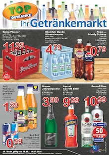 Aktueller TOP Getränke Prospekt für Ratingen und Ungebung, Seiten zum blättern TOP Getränke Prospekt Aktuelle Angebote mit Seiten in Ratingen und Umgebung