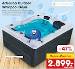 Outdoor Whirlpool Oasis von Artsauna im aktuellen Netto Marken-Discount Prospekt