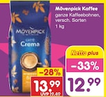 Kaffee Crema von Mövenpick im aktuellen Netto Marken-Discount Prospekt für 12,99 €