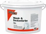 Wand- und Deckenfarbe von GO/ON! im aktuellen Hagebaumarkt Prospekt für 11,89 €