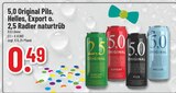 Aktuelles 5,0 Original Pils, Helles, Export o. 2,5 Radler naturtrüb Angebot bei Trinkgut in Neuss ab 0,49 €