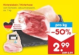 Aktuelles Hintereisbein / Hinterhaxe Angebot bei Netto Marken-Discount in Neuss ab 2,99 €