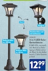 3-in-1-LED-Solar-Gartenlaterne bei ALDI SÜD im Arnstein Prospekt für 12,99 €