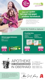 mea - meine apotheke Apotheken Prospekt der aktuellen Woche mit 4 Seiten, gültig von 01.09.2026 bis 30.09.2026, in Breitengüßbach und Umgebung Aktueller mea - meine apotheke Apotheken Prospekt in Breitengüßbach und Umgebung, "Unsere September-Angebote" mit 4 Seiten, 01.09.2026 - 30.09.2026