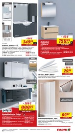 Aktueller toom Baumarkt Prospekt mit Waschbeckenunterschrank, "Respekt, wer's selber macht.", Seite 7