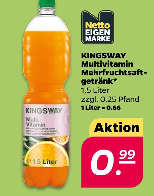 Multivitamin Mehrfruchtsaftgetränk