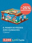 PANIER DE PÂQUES AVEC GUIMAUVES - Cémoi à 5,24 € dans le catalogue Monoprix