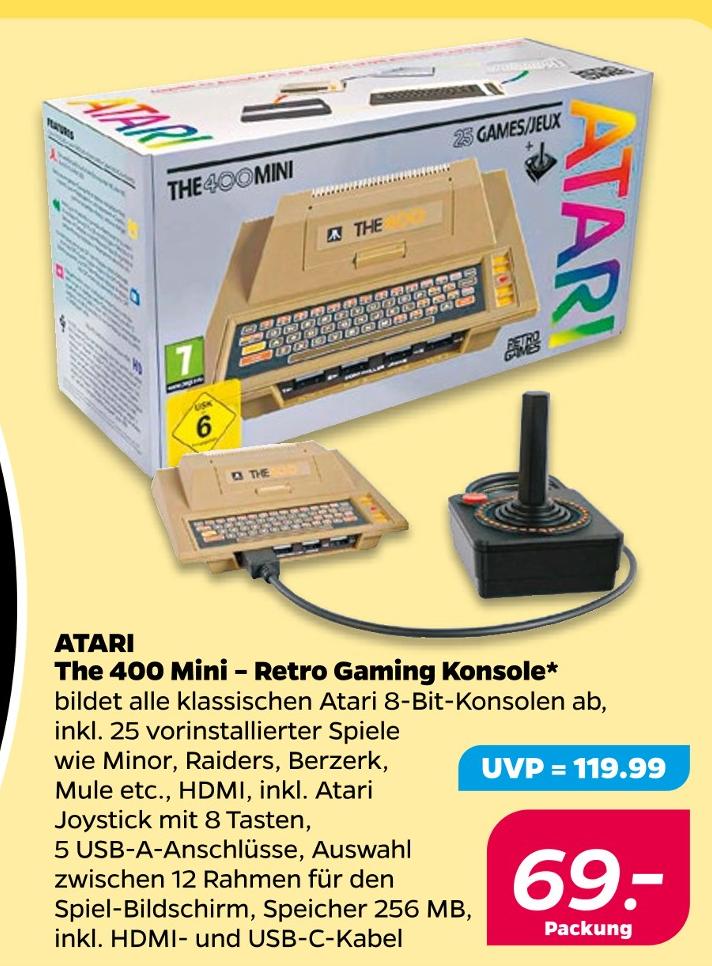The 400 Mini – Retro Gaming Konsole