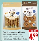 Hundesnack Enten- oder Hühnerbrust Angebote von Dokas bei EDEKA Memmingen für 4,99 €