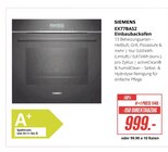 EX77BAS2 Einbaubackofen Angebote von Siemens bei Hirsch und Ille Fellbach für 999,00 €