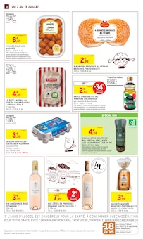 Promotion Vin dans le prospectus Intermarché Super, valable du 07/07/2026 au 19/07/2026 Promo Vin dans le catalogue Intermarché Super du moment à la page 12