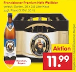 Premium Hefe Weißbier bei Netto Marken-Discount im Freyung Prospekt für 11,99 €