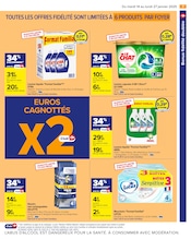 Lessive Angebote im Prospekt "BONNE ANNÉE BONNE PROMO" von Carrefour auf Seite 9