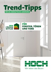 Aktueller Hoch Baustoffe Baumarkt Prospekt in Daubach und Umgebung, "Trend-Tipps FÜR DIE ENERGETISCHE SANIERUNG" mit 6 Seiten, 20.09.2024 - 29.09.2024