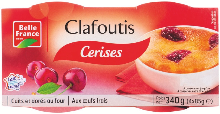 Belle France Clafoutis Cerises