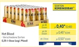 Aktuelle Energydrink Angebote bei METRO in Gießen Aktuelles Hot Blood Angebot bei METRO in Gießen ab 0,48 €