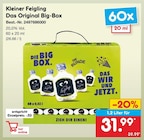 Das Original Big-Box im Angebot bei Netto Marken-Discount in Coesfeld Das Original Big-Box Angebote von Kleiner Feigling bei Netto Marken-Discount Coesfeld für 31,99 €