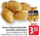 Speisefrühkartoffeln festkochend Angebote von Unsere Heimat bei E center Bruchsal für 3,33 €