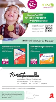 Aktueller mea - meine apotheke Prospekt "Unsere Dezember-Angebote" für Erlangen Aktueller mea - meine apotheke Prospekt für Erlangen mit Seiten