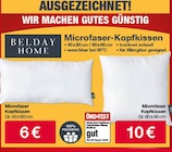 Aktuelles Microfaser-Kopfkissen  40 x 80 cm Angebot bei Woolworth in Berlin ab 6,00 €