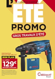 Catalogue Bricolage Gedimat en cours à Berck et alentours, L'ÉTÉ PROMO : GROS TRAVAUX D'ÉTÉ, 20 pages, 02/07/2025 - 23/08/2025
