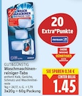 Waschmaschinen-reiniger-Tabs von GUT&GÜNSTIG für 1,45 € bei E center im Angebot Waschmaschinen-reiniger-Tabs von GUT&GÜNSTIG im aktuellen E center Prospekt