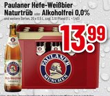 Trinkgut - Hefe-Weißbier Naturtrüb oder Alkoholfrei 0,0% Angebot im Prospekt Hefe-Weißbier Naturtrüb oder Alkoholfrei 0,0% bei Trinkgut im Prospekt "" für 13,99 €
