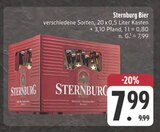 Bier im Angebot bei E center in Jena Bier Angebote von Sternburg bei E center Jena für 7,99 €