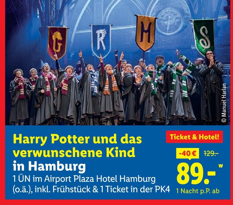 Harry Potter und das verwunschene Kind in Hamburg