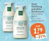 gekühlte Salatsauce von Zum Dorfkrug im aktuellen tegut Prospekt für 1,79 €