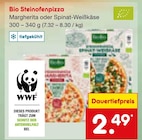 Bio Steinofenpizza Angebote bei Netto Marken-Discount Salzgitter für 2,49 €