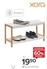 Schuhregal im XXXLutz Möbelhäuser Prospekt Schuhregal von xora im aktuellen XXXLutz Möbelhäuser Prospekt für 19,90 €