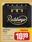 Pilsner im Angebot bei REWE in Kleve Pilsner Angebote von Radeberger bei REWE Kleve für 10,99 €