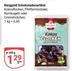Schokoladenartikel Kokosflocken Angebote von Berggold bei GLOBUS Neubrandenburg für 1,29 €