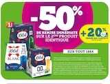 -50% de remise immédiate sur le 2ème produit identique +20% versés en € Carte U dès 20€ d'achat sur tout 1664 - 1664 en promo chez Super U Toulon