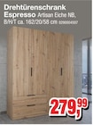 Aktuelle Kleiderschrank Angebote bei Die Möbelfundgrube in Trier Aktuelles Drehtürenschrank Espresso Angebot bei Die Möbelfundgrube in Trier ab 279,99 €