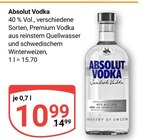 Aktuelles Vodka Angebot bei GLOBUS in Rostock ab 10,99 €