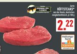 Zarte HÜFTSTEAKS Angebote von JUNGBULLEN-FLEISCH bei Marktkauf Wesel für 2,22 €