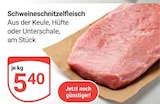 Schweineschnitzelfleisch im Angebot bei GLOBUS in Mannheim Schweineschnitzelfleisch Angebote bei GLOBUS Mannheim für 5,40 €