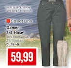 Damen-3/4-Hose im Angebot bei Kaufhaus Stolz in Neumünster Damen-3/4-Hose Angebote von Street One bei Kaufhaus Stolz Neumünster für 59,99 €