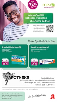 Aktueller mea - meine apotheke Prospekt "Unsere Juni-Angebote" Aktueller mea - meine apotheke Prospekt