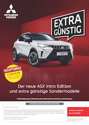 Aktueller Mitsubishi Prospekt mit Auto, "Extra Günstig", Seite 1