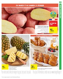 Promotion Pomme dans le prospectus Carrefour Market, valable du 17/02/2026 au 01/03/2026 Promo Pomme dans le catalogue Carrefour Market du moment à la page 7