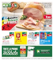 Prospectus Supermarchés Match en cours, "C'EST TOUS LES JOURS LE MARCHÉ",22 pages