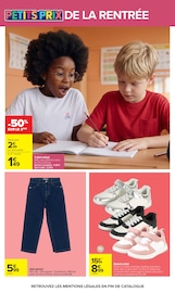 Promos T-Shirt dans le catalogue "L'ÉTÉ À LA PLAGE, LA RENTRÉE À LA PAGE." de Carrefour T-Shirt en promo dans le catalogue Carrefour à la page 43