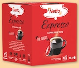 Capsules de café expresso - NETTO - Netto à Dieppe Capsules de café expresso - NETTO en promo chez Netto Dieppe à 2,59 €