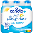LE LAIT SANS LACTOSE CANDIA+ - CANDIA à 8,99 € dans le catalogue Auchan Hypermarché